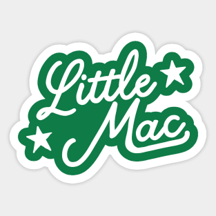 Little Mac Roots of Fight Sticker